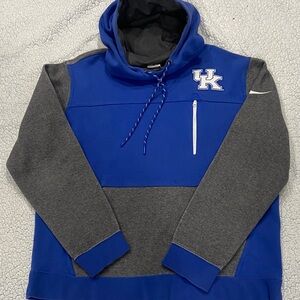 Nike Blue and Gray Crewneck Sweater